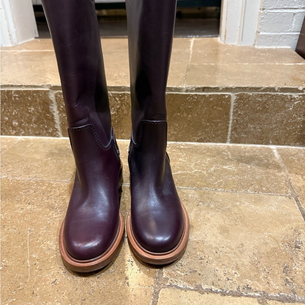CHANEL Tan Leather Footwear